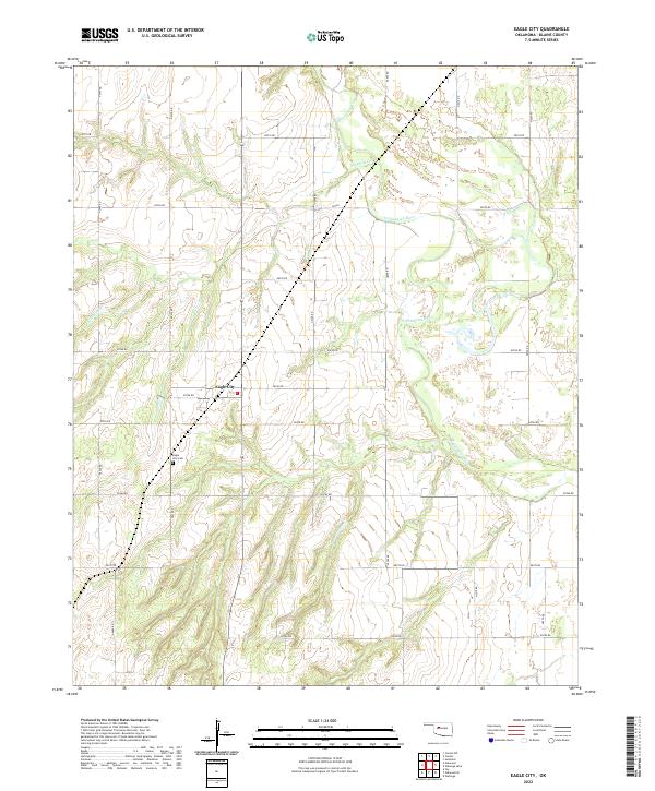 Eagle City topographic map thumbnail