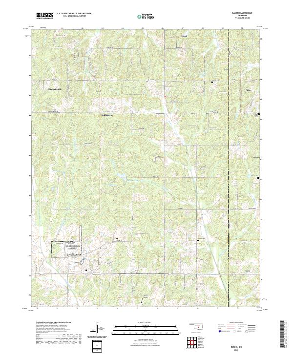 Eason topographic map thumbnail