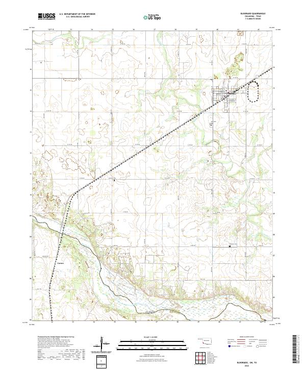 Eldorado topographic map thumbnail