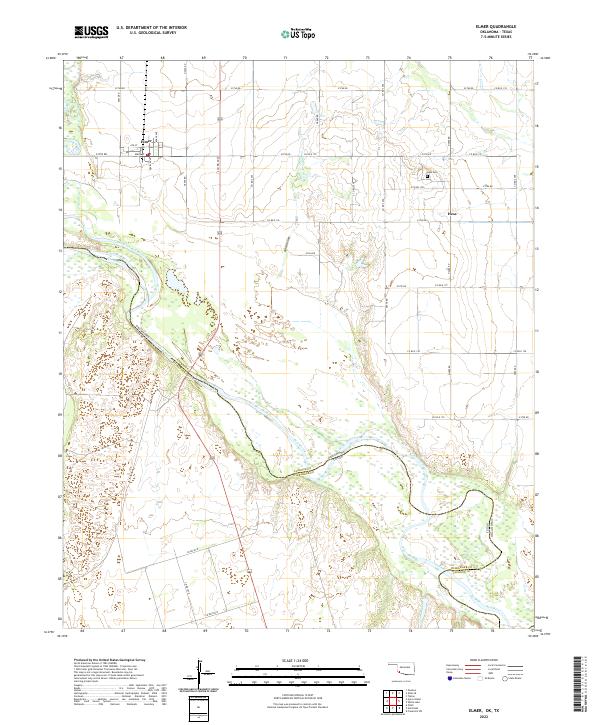 Elmer topographic map thumbnail
