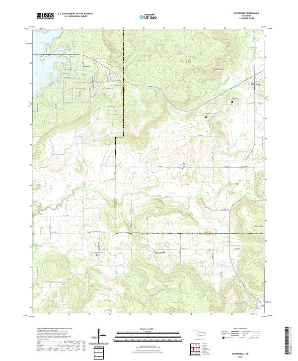 Enterprise topographic map thumbnail