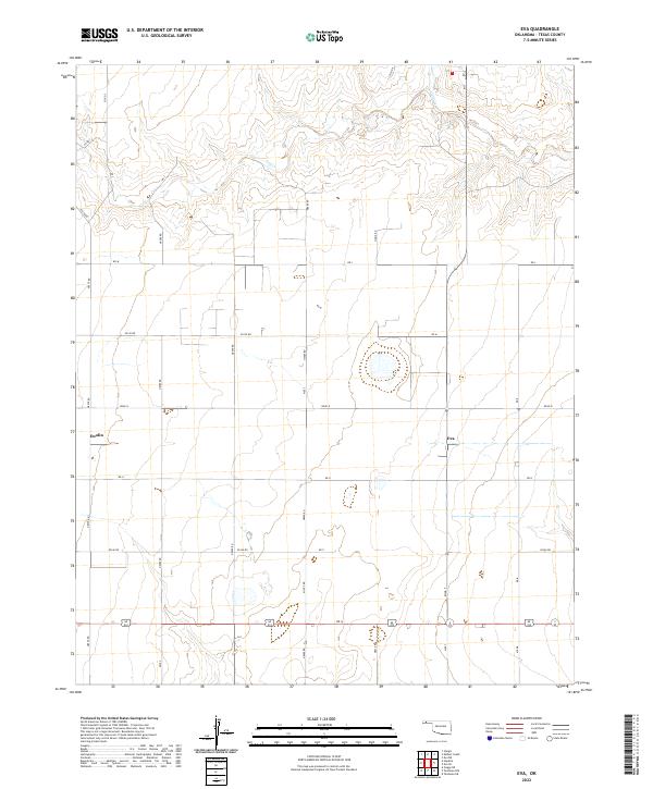 Eva topographic map thumbnail