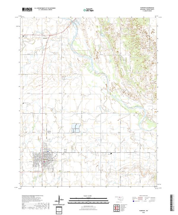 Fairview topographic map thumbnail