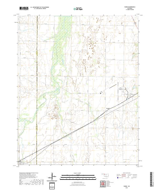 Fargo topographic map thumbnail