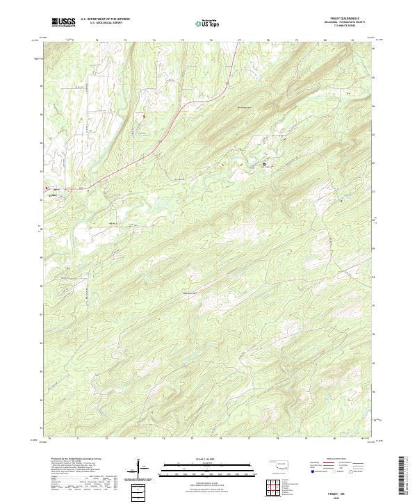 Finley topographic map thumbnail