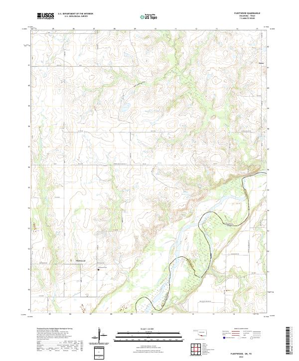 Fleetwood topographic map thumbnail