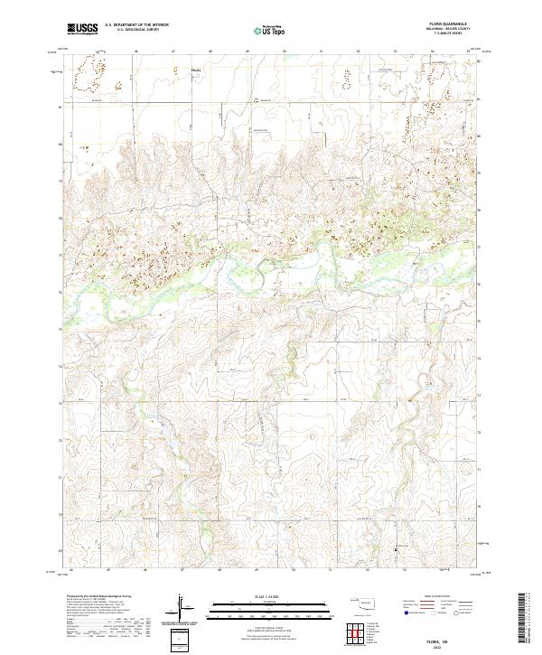 Floris topographic map thumbnail
