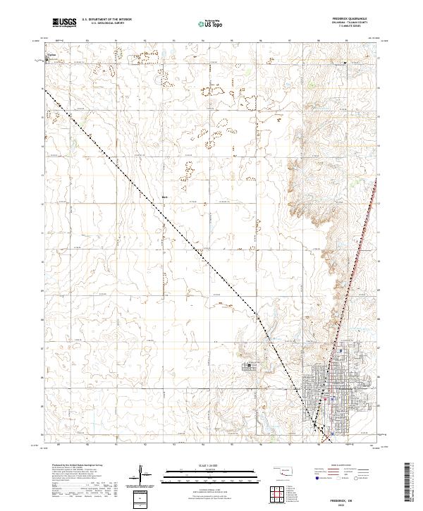 Frederick topographic map thumbnail