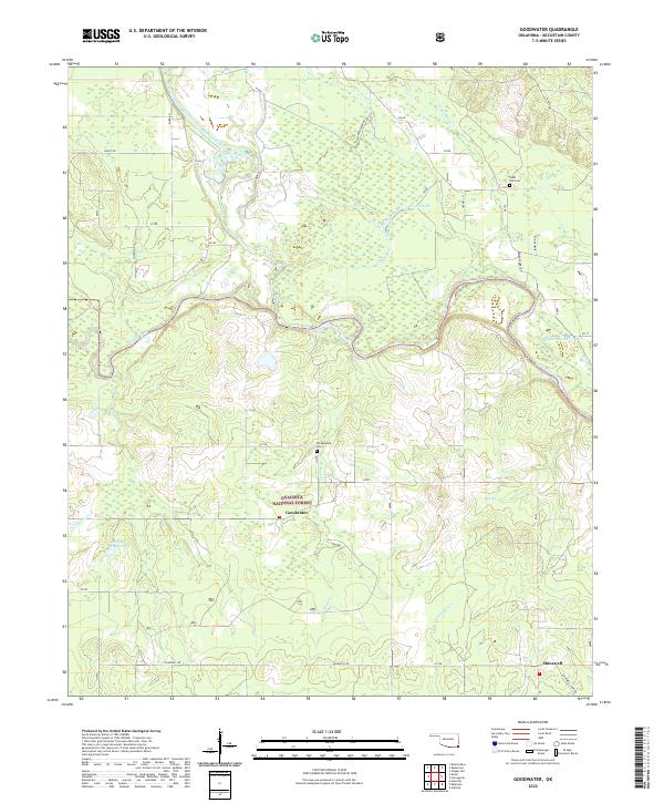 Goodwater topographic map thumbnail