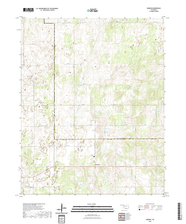 Harmon topographic map thumbnail