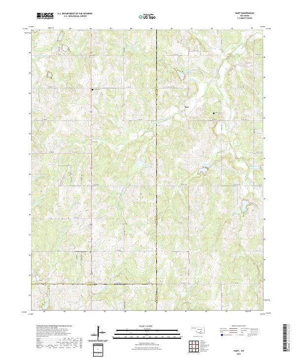 Hart topographic map thumbnail