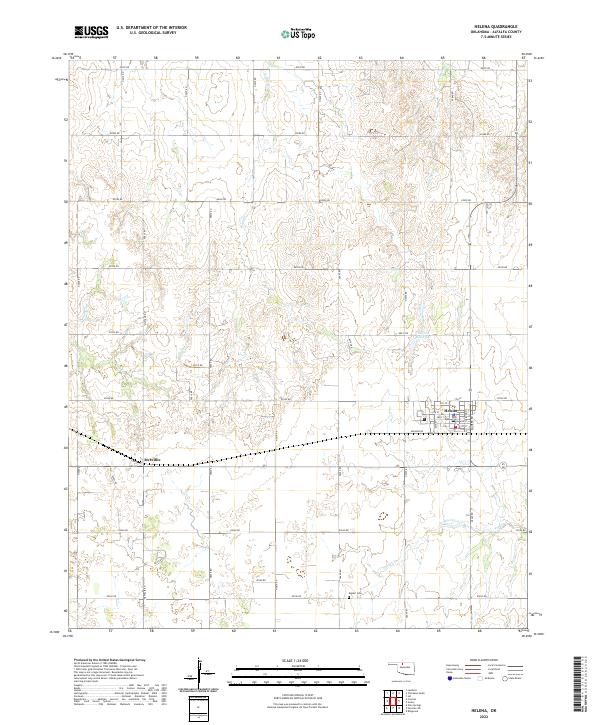 Helena topographic map thumbnail