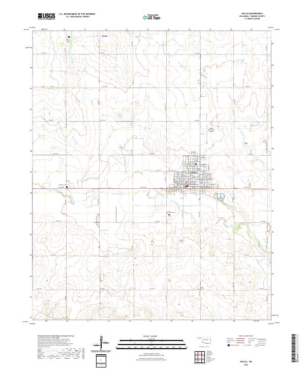 Hollis topographic map thumbnail