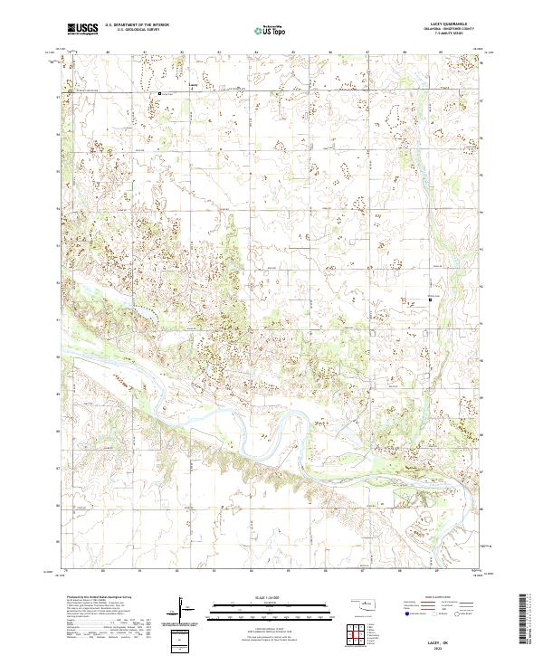 Lacey topographic map thumbnail