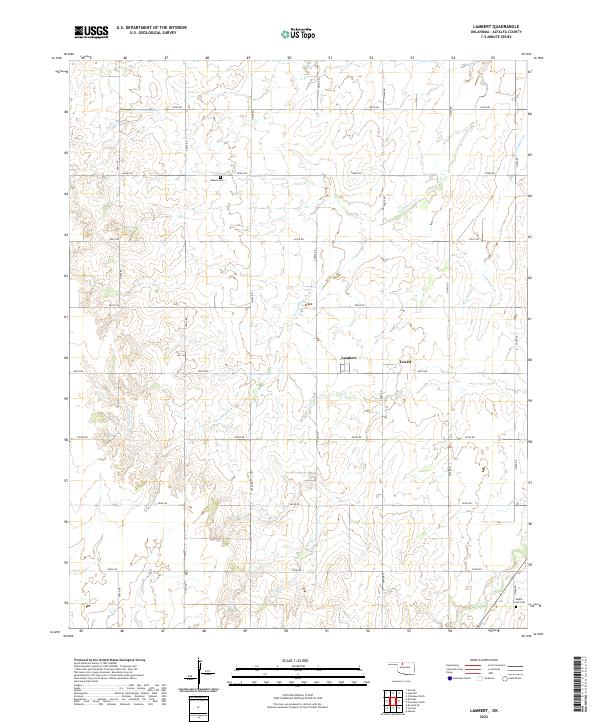 Lambert topographic map thumbnail