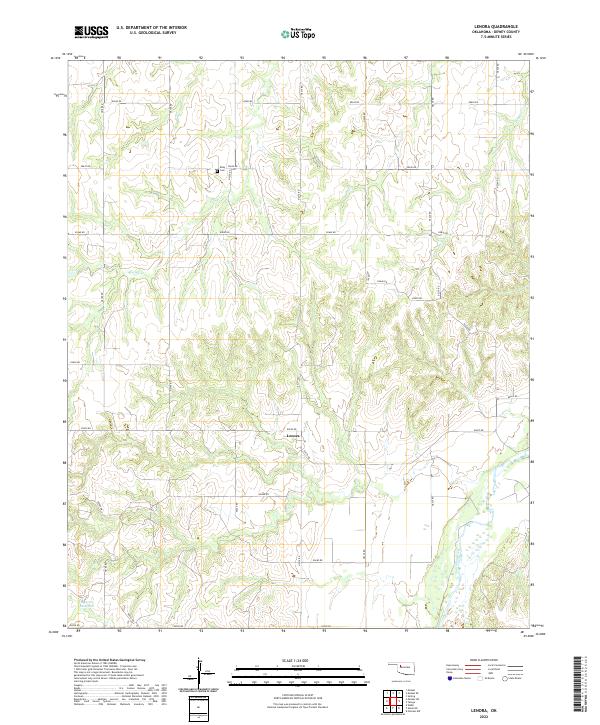 Lenora topographic map thumbnail
