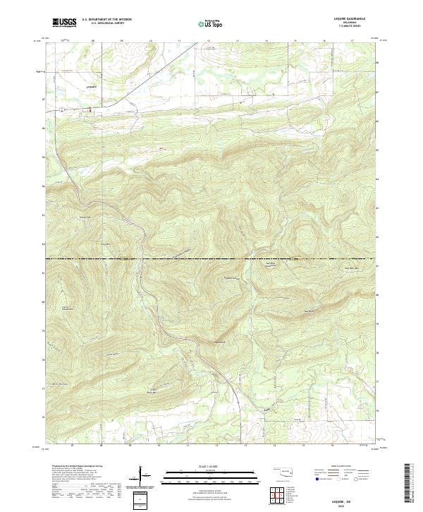 Lequire topographic map thumbnail