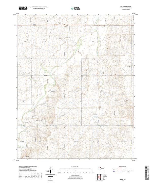 Logan topographic map thumbnail