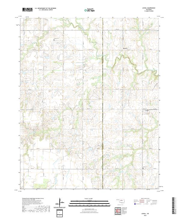 Lovell topographic map thumbnail