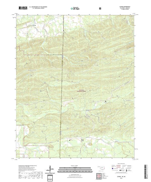 Loving topographic map thumbnail