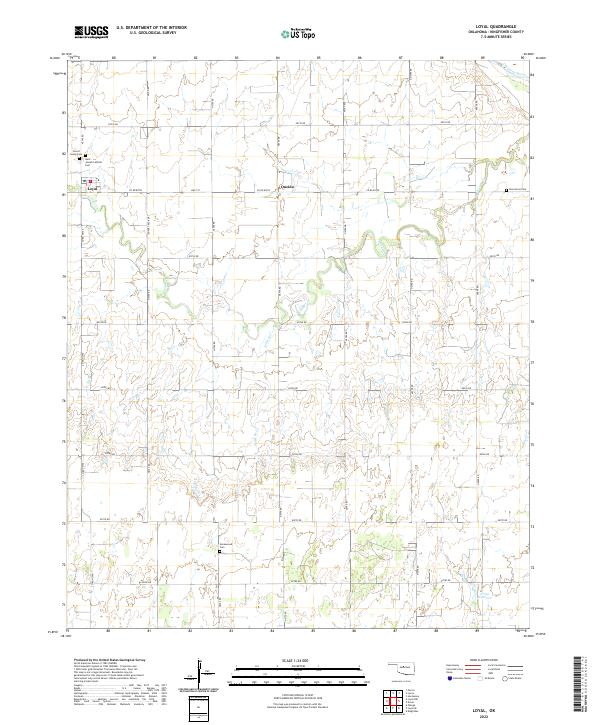 Loyal topographic map thumbnail