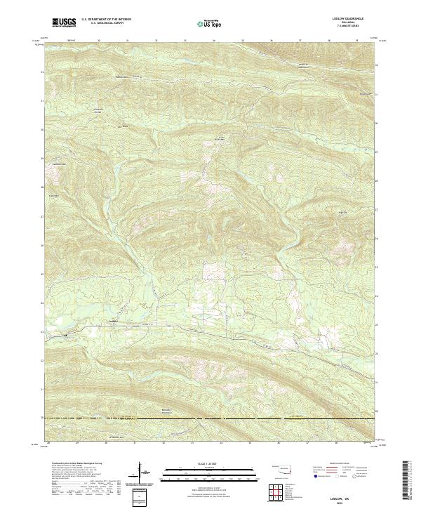 Ludlow topographic map thumbnail