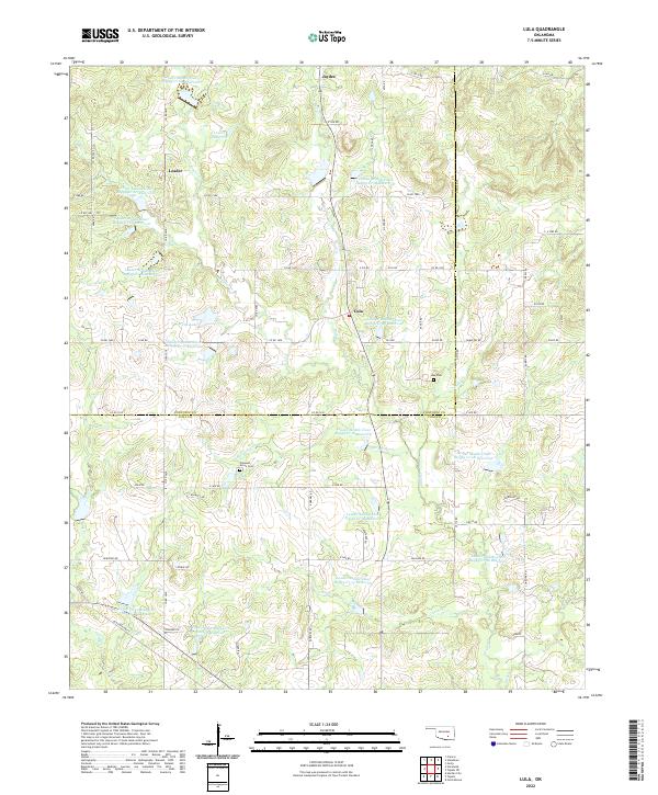 Lula topographic map thumbnail