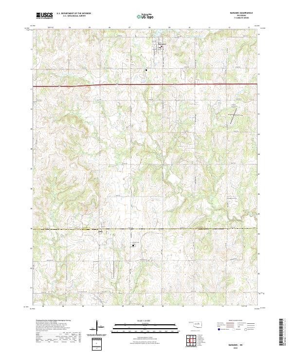 Maramec topographic map thumbnail