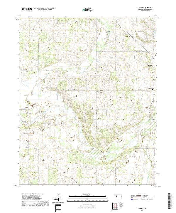 Mayfield topographic map thumbnail