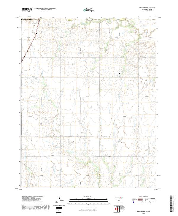 Medford NE topographic map thumbnail