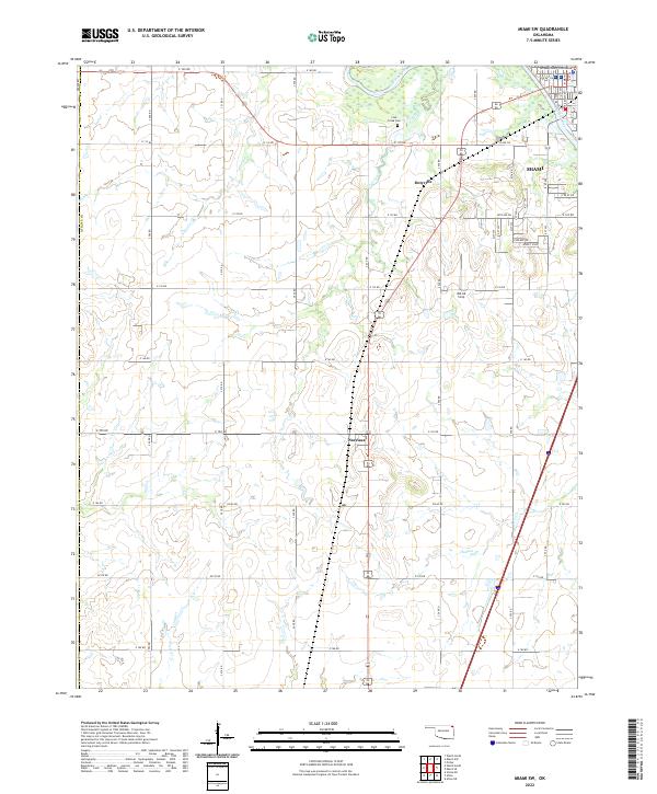 Miami SW topographic map thumbnail