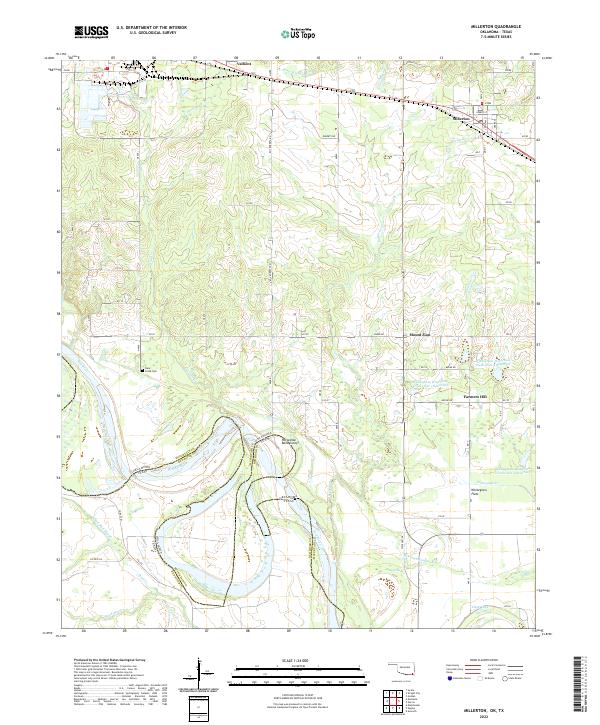 Millerton topographic map thumbnail