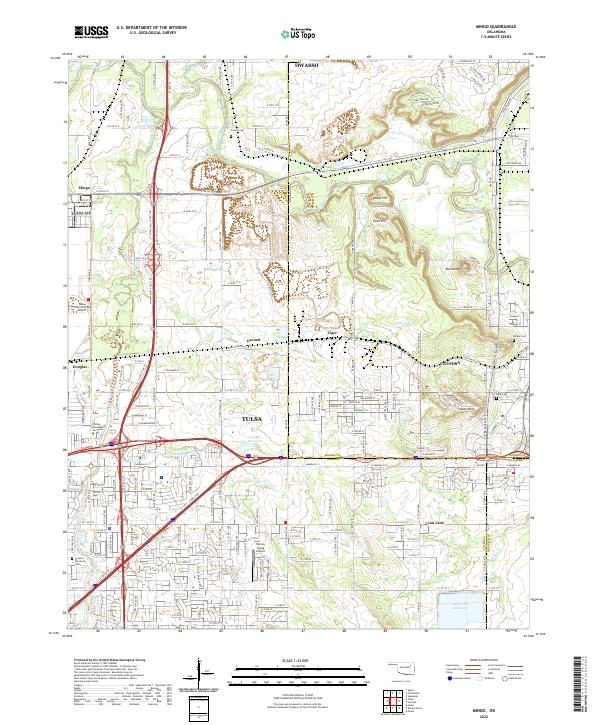 Mingo topographic map thumbnail