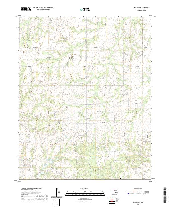 Mutual SW topographic map thumbnail