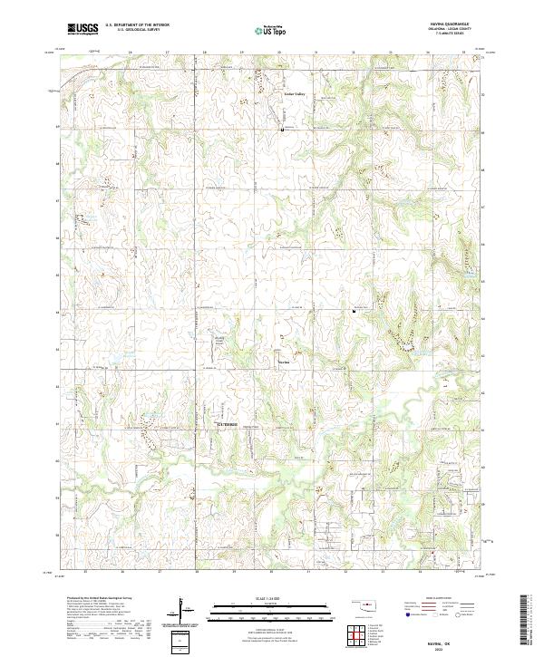 Navina topographic map thumbnail