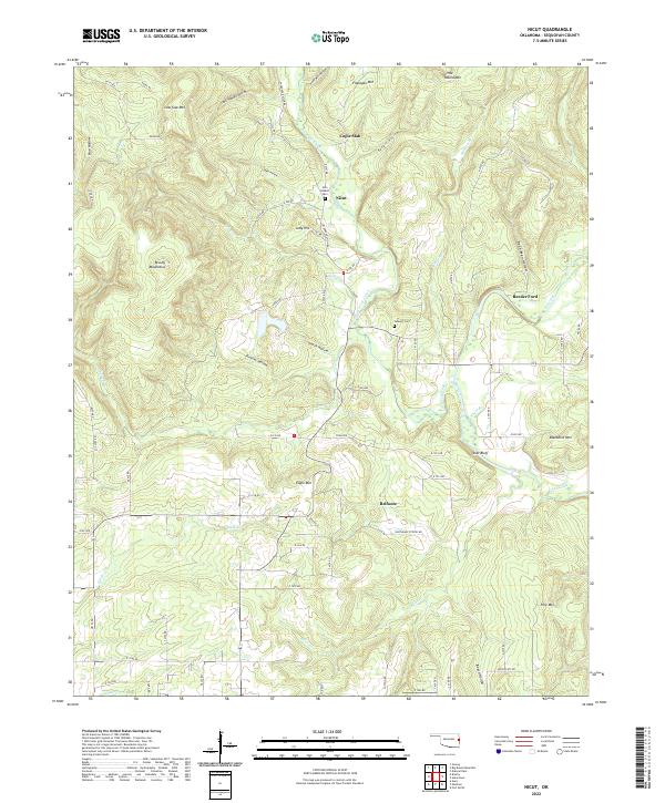 Nicut topographic map thumbnail