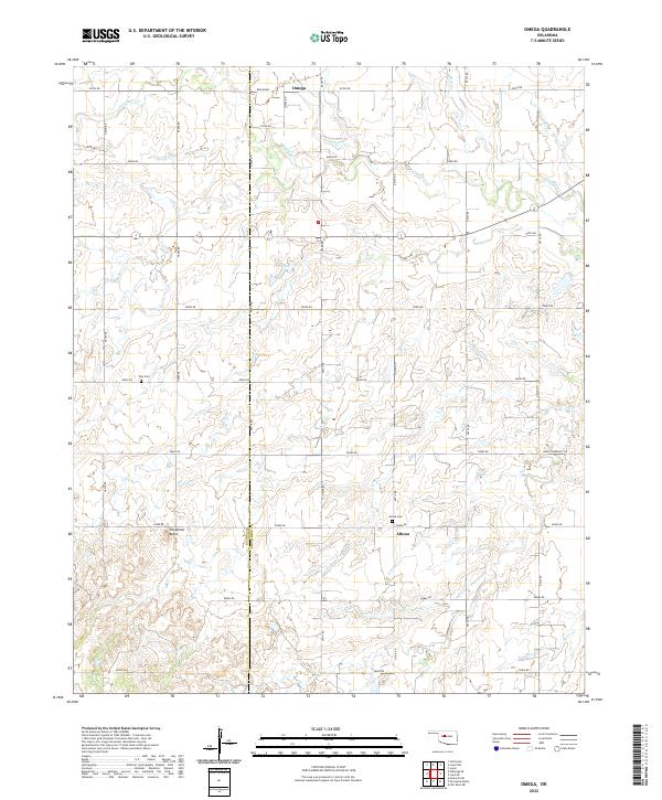 Omega topographic map thumbnail