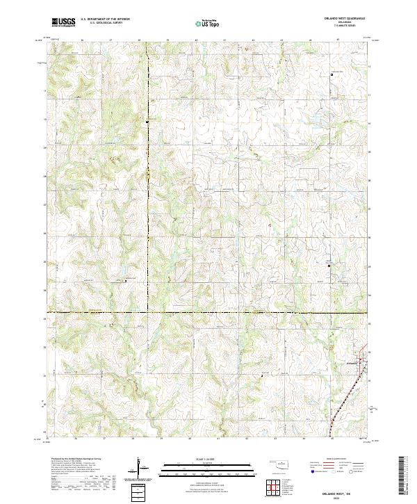 Orlando West topographic map thumbnail