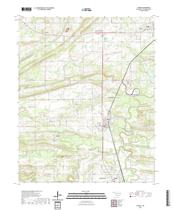 Panama topographic map thumbnail