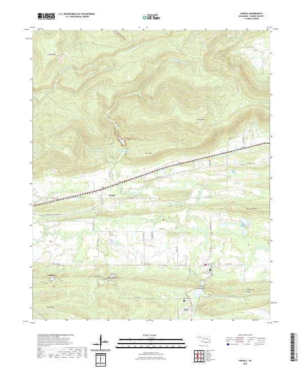 Panola topographic map thumbnail
