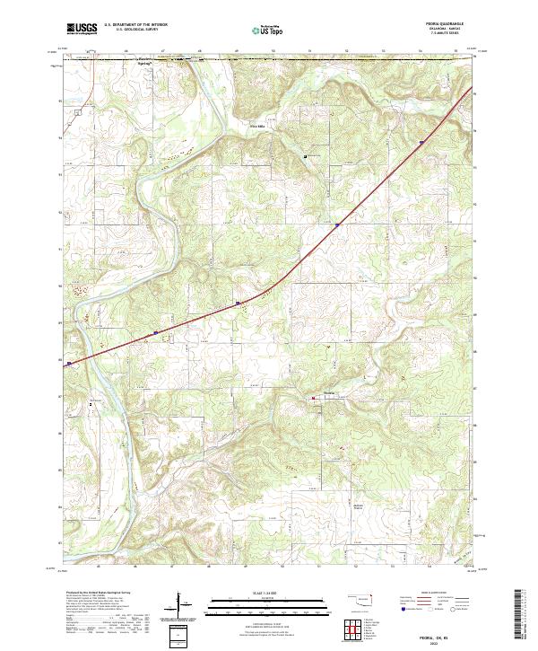 Peoria topographic map thumbnail