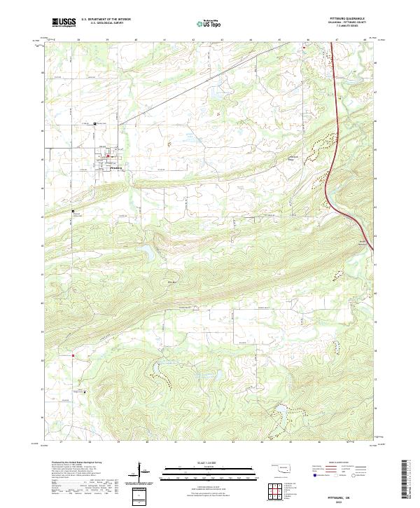 Pittsburg topographic map thumbnail