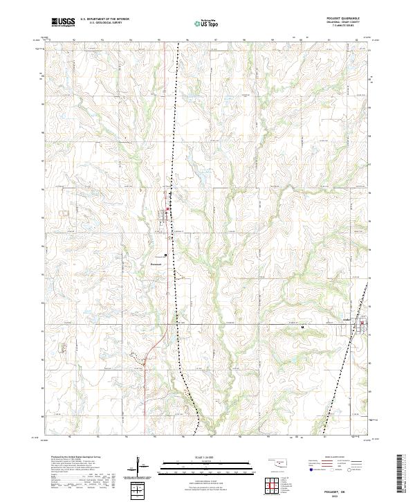 Pocasset topographic map thumbnail
