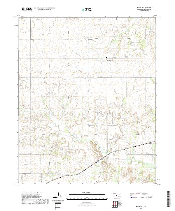 Prairie Hill topographic map thumbnail