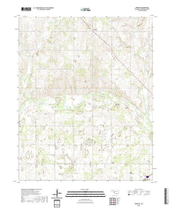 Prentiss topographic map thumbnail