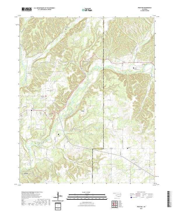 Proctor topographic map thumbnail