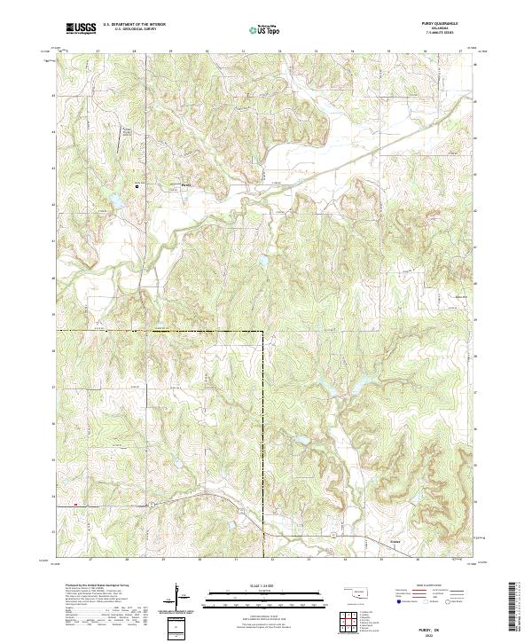 Purdy topographic map thumbnail