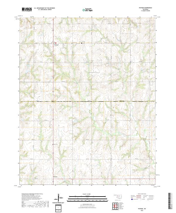 Putnam topographic map thumbnail