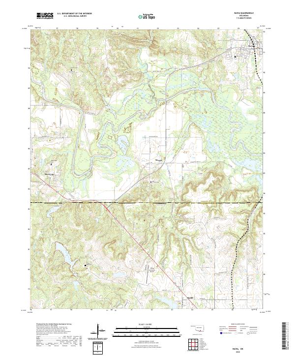 Ravia topographic map thumbnail