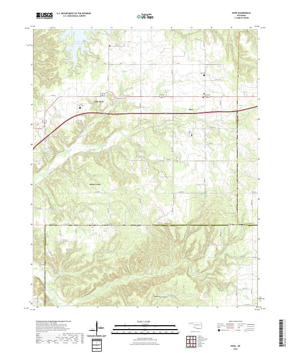Rose topographic map thumbnail